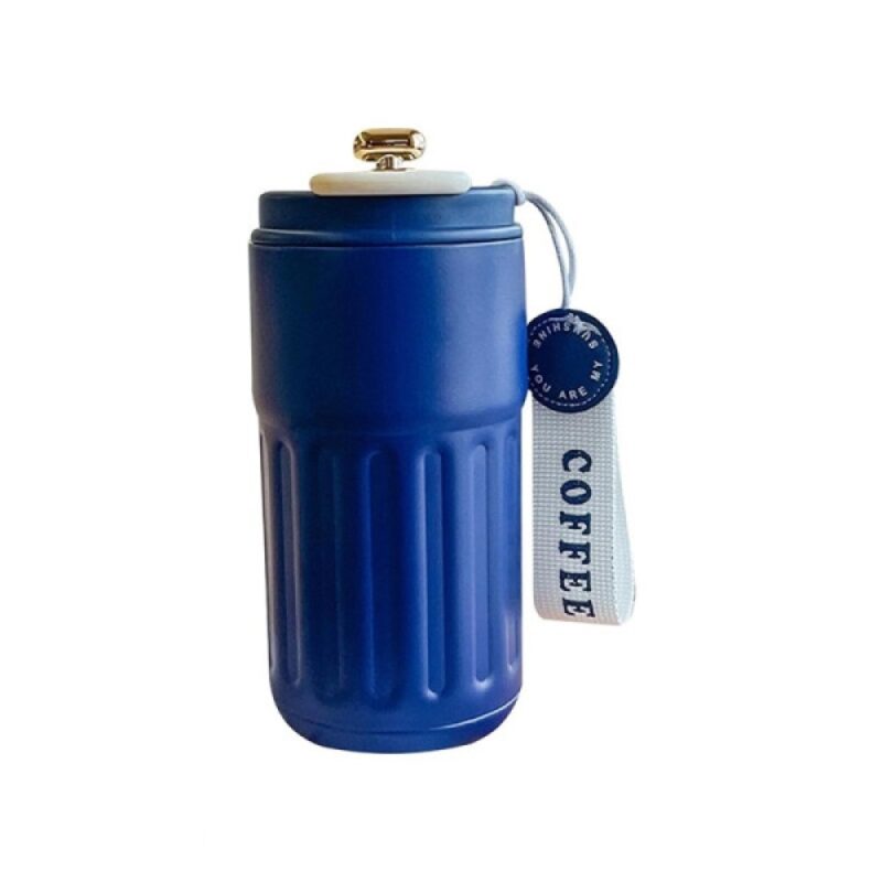 ⁦460ml Insulated Travel Coffee Mug, Durable and Leakproof Stainless Steel Coffee Mug⁩ - الصورة ⁦10⁩