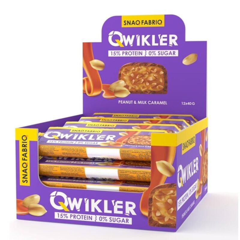 Snack Fabric Quicker Protein Bar, Peanut & Caramel, 1 Bar 40g