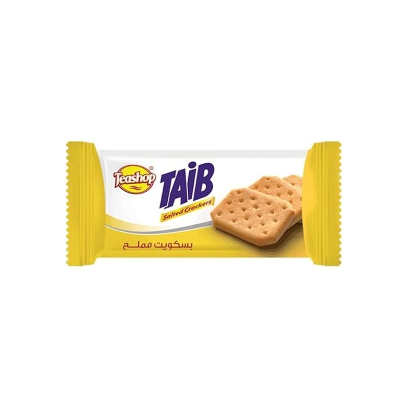 بسكويت مملح الطيب من تيشوب، وزن 12×75 جرام - Image 2