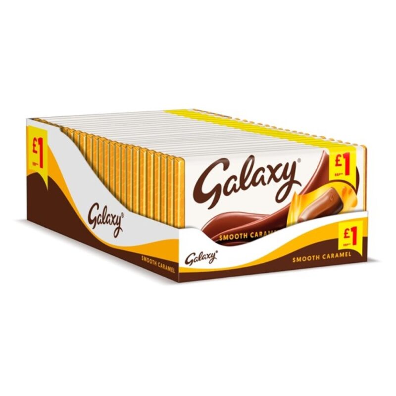 Galaxy Caramel 24 x 135g (24-piece pack)