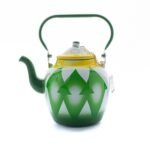 Indonesian Diamond Green Teapot
