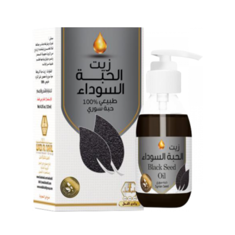 Syrian Black Seed Oil for Hair and Skin from Wadi Al-Nahl - 125 ml