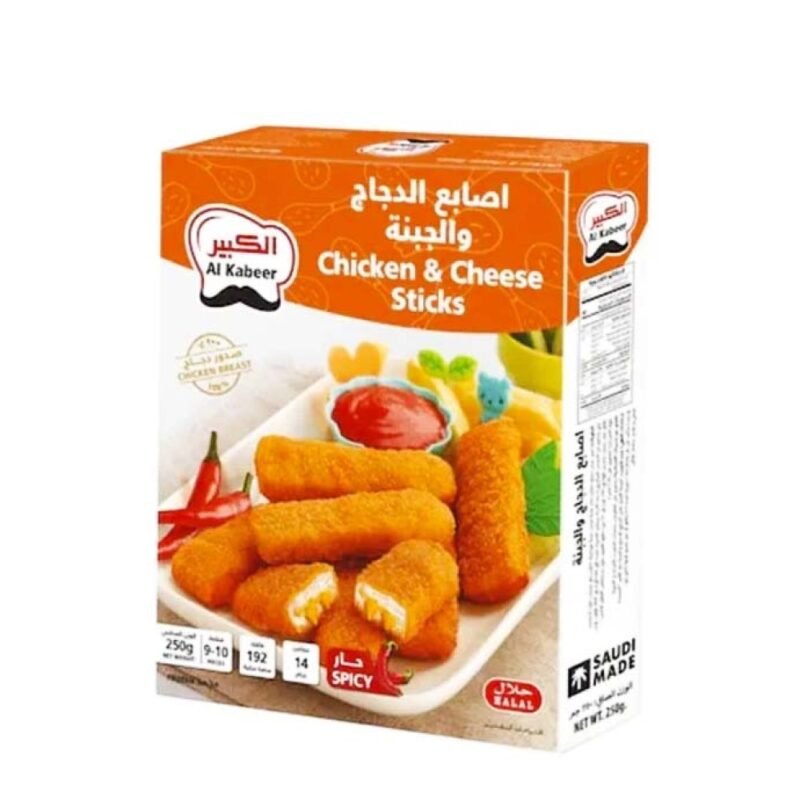 الكبير أصابع الدجاج والجبنة حار ومتبل 250غ