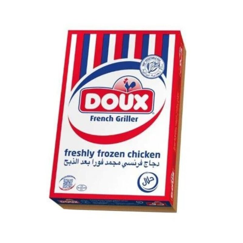 دو دجاج مجمد Whole Chicken Doux 10*1200Gm
