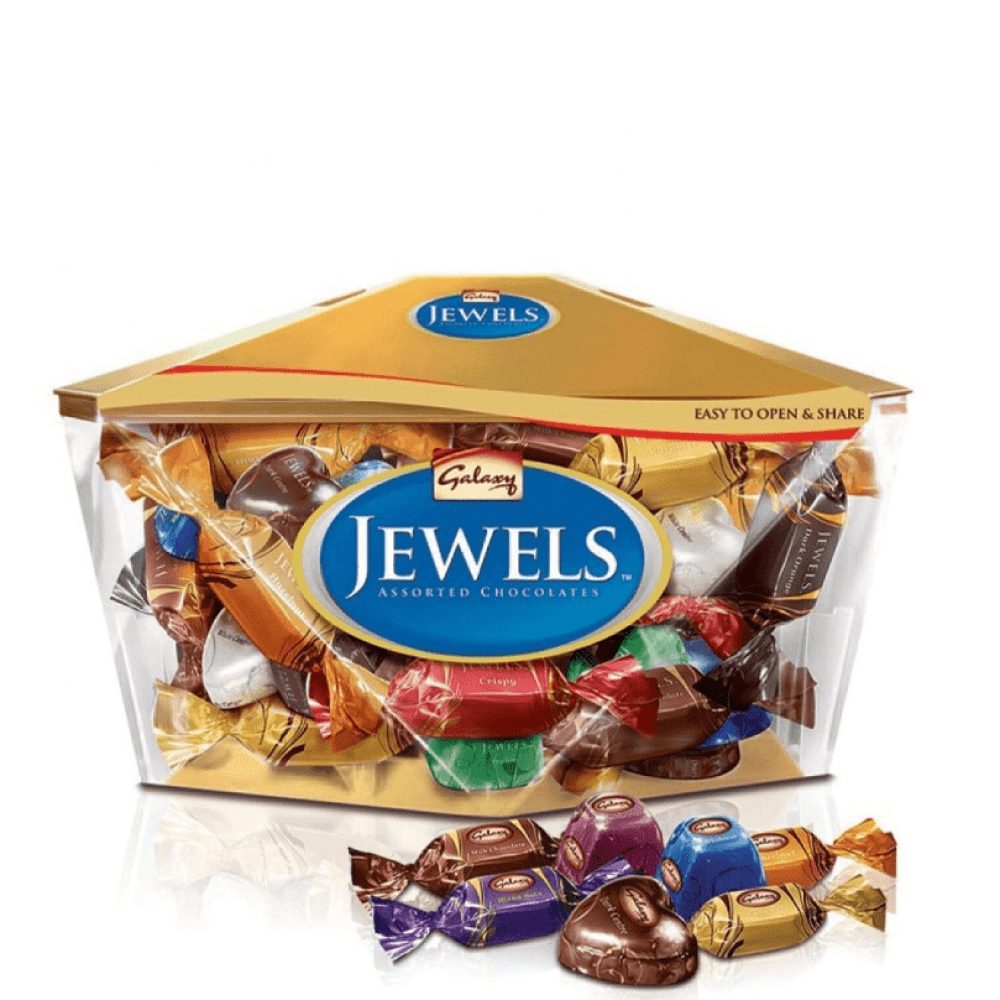 Galaxy Jewels 400g, Assorted Chocolate Gift Box, Mini Chocolate Candy, Mix of Assorted Chocolate Flavors from Galaxy