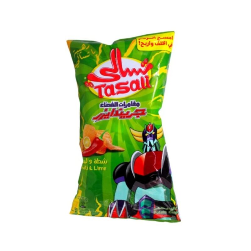بطاطس تسالي شطة وليمون 155 جرام 🌶️🍋
