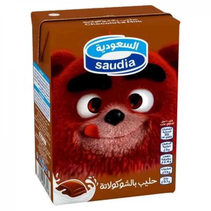 حليب السعودية بنكهة الشوكولاتة – 200 مل 🍫🥛