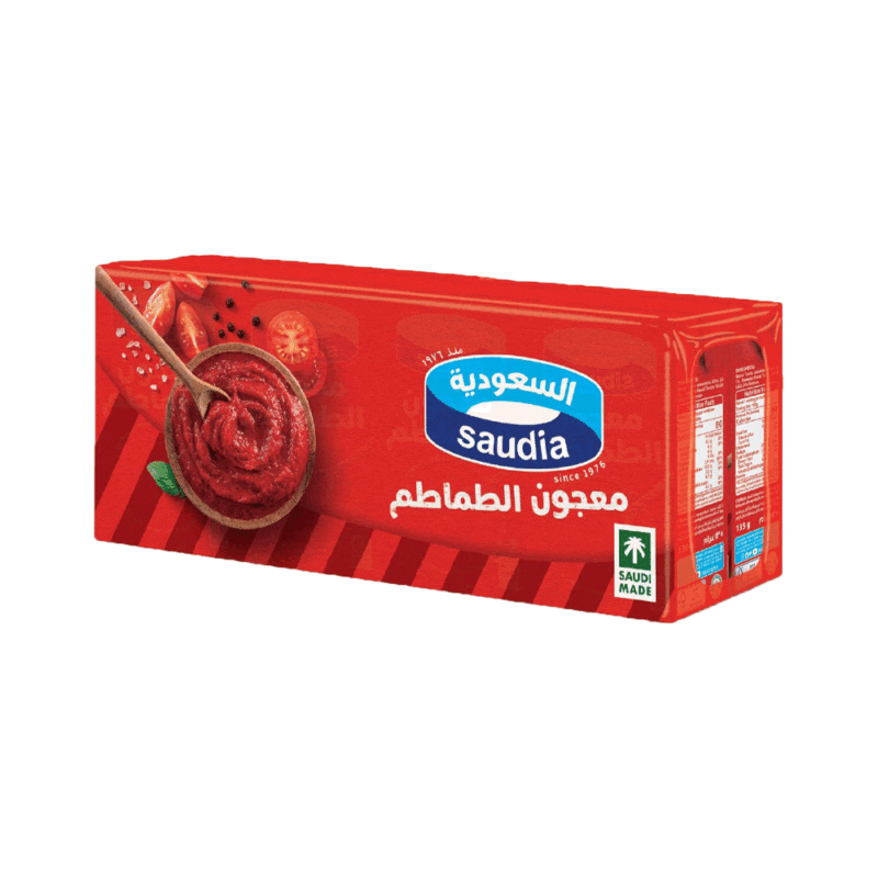 معجون الطماطم السعودية - 8 حبات × 135 جرام 🍅
