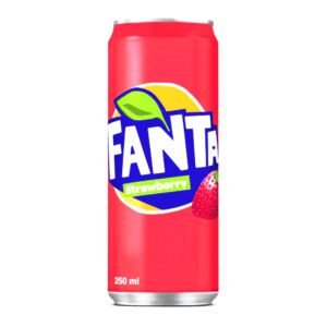 فانتا فراولة – علبة 250 مل 🍓🥤✨