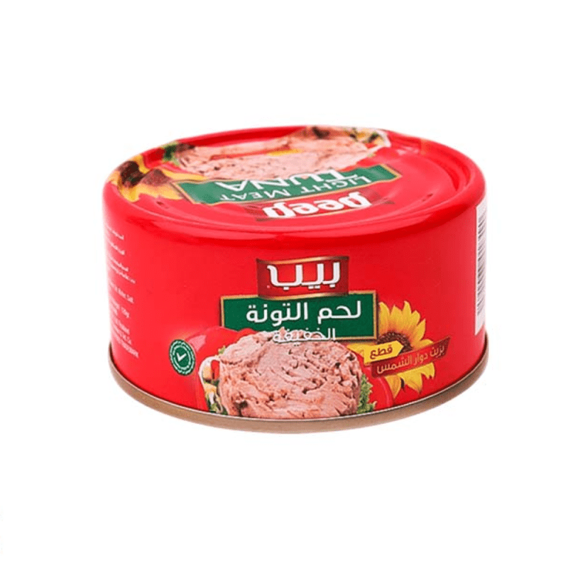 بيب - لحم تونة خفيف قطع - 56 جرام 🐟✨
