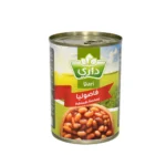 داري - فاصوليا مطبوخة بصلصة طماطم - 400 جرام 🍅🌱