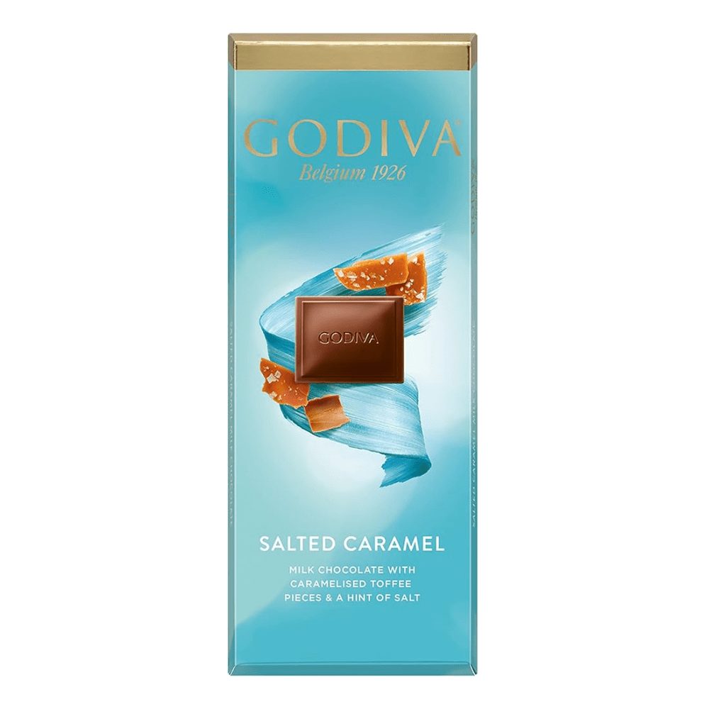 Godiva Salted Milk Chocolate Bars - 90g