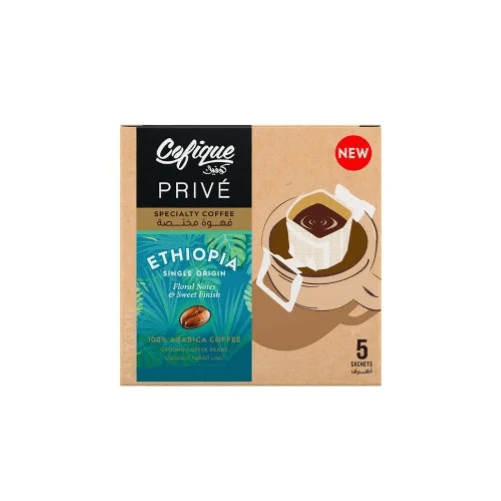 Cofique coffee envelopes 5 Ethiopian envelopes