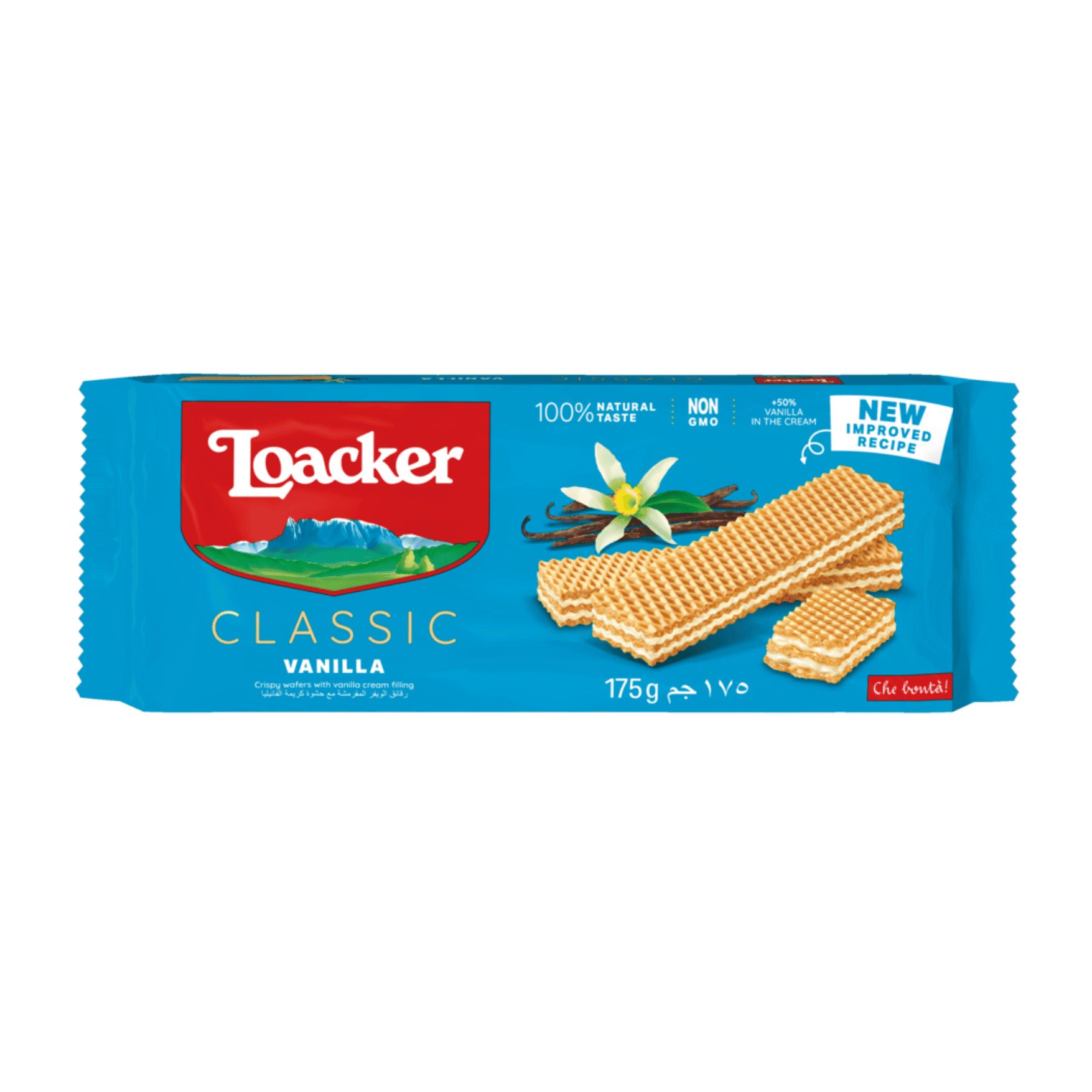 Loacker Classic Vanilla Wafer - 175g