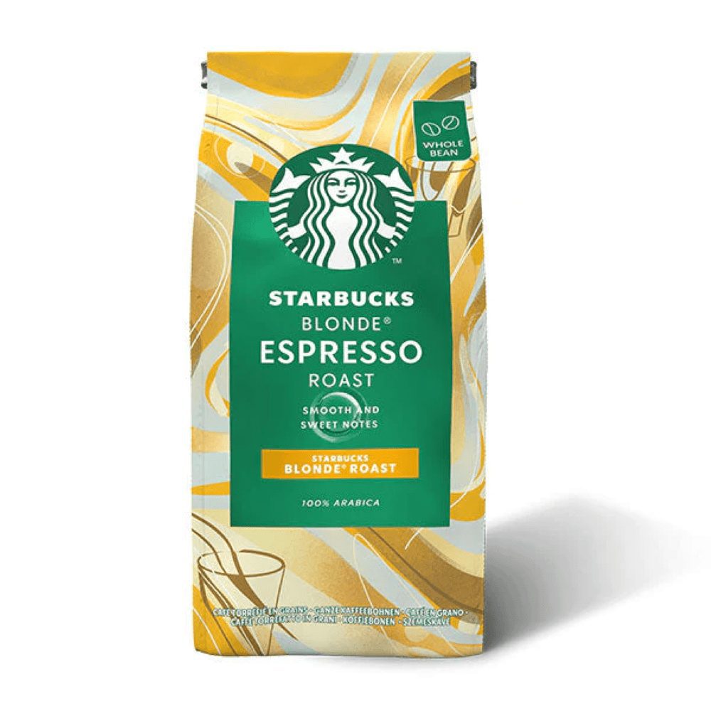 Starbucks Blonde Espresso Roast Whole Bean Coffee 200g