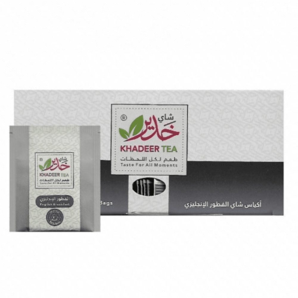 Khadir English Breakfast Tea 25 Bags x 2g