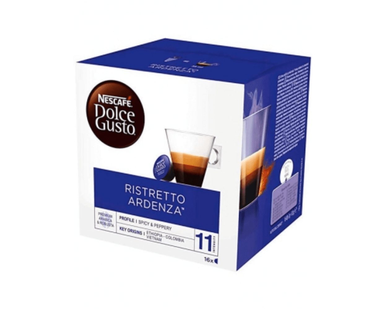 Nescafe Dolce Gusto Ristretto Ardenza Coffee Capsules 16 Capsules