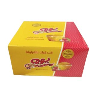 كب كيك يومي بالفراولة – 384 جرام 🍓🧁