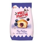 Mr. Cake Mini Muffins with Berry Filling - 200g 🫐🧁