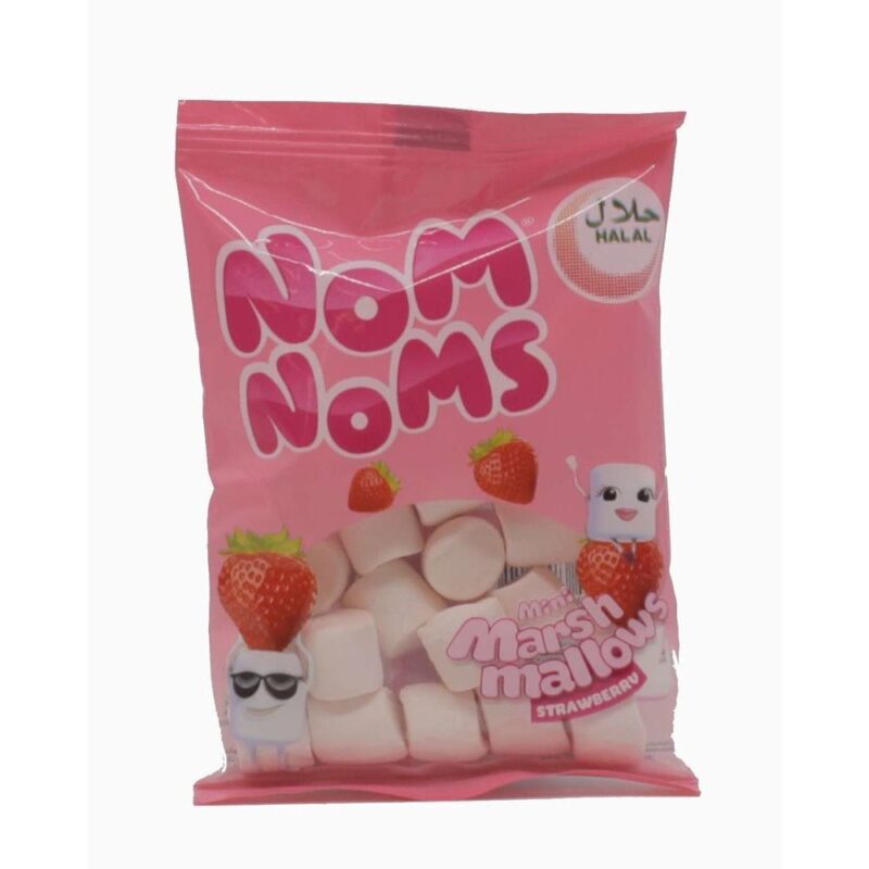Mini Strawberry Marshmallow Pieces - 22g 🍓☁️