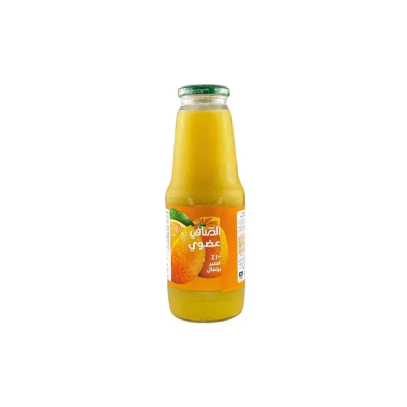 عصير برتقال عضوي 100٪ – 1 لتر 🍊