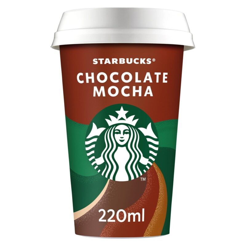 Starbucks Chocolate Mocha Coffee Drink - 220ml ☕🍫