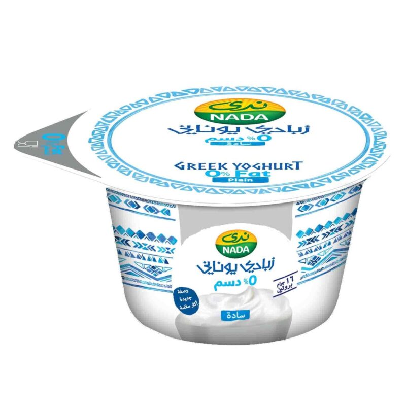 Nada Greek Yogurt Plain Fat Free - 16g: