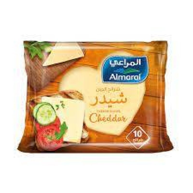 Almarai Cheddar Cheese Slices - 200g 🧀