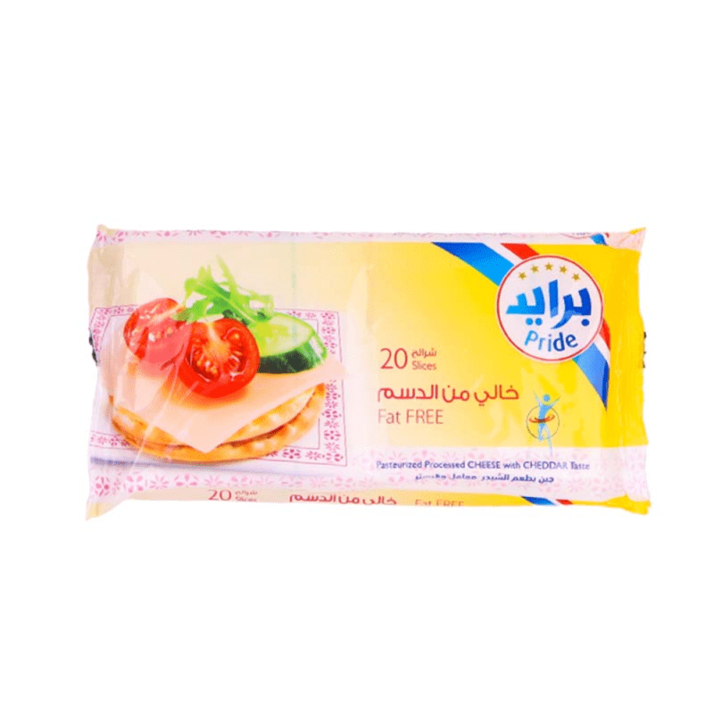 Pride Extra Light Cheese Slices 400g: