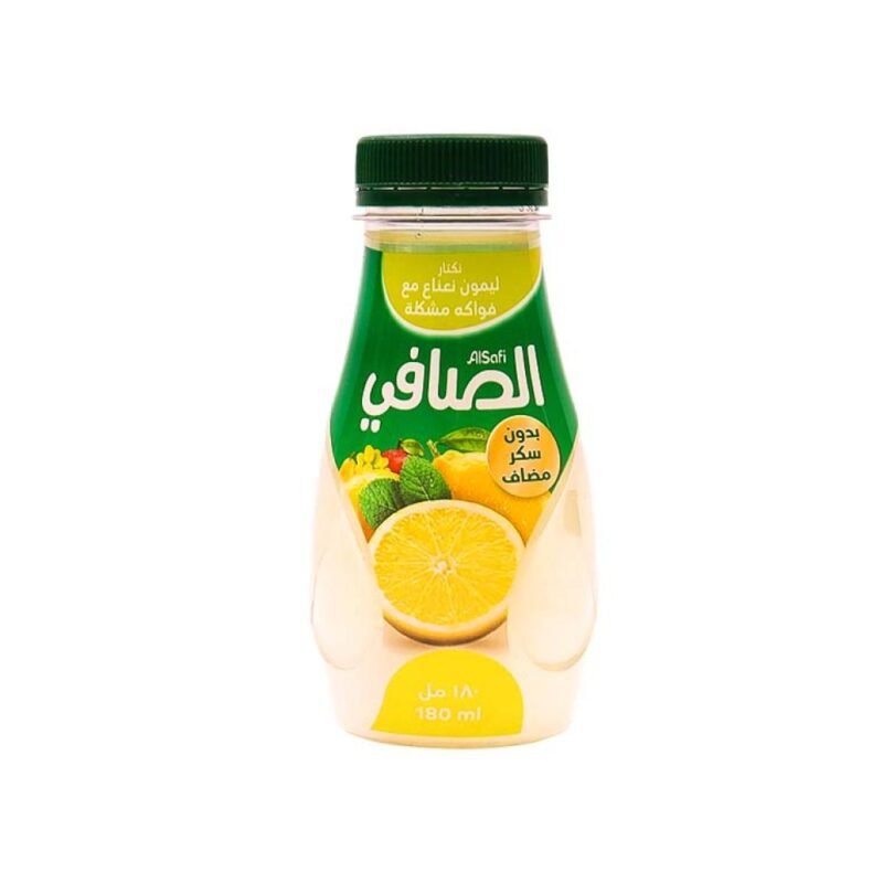 🍋 الصافي عصير طازج بالليمون 180 مل