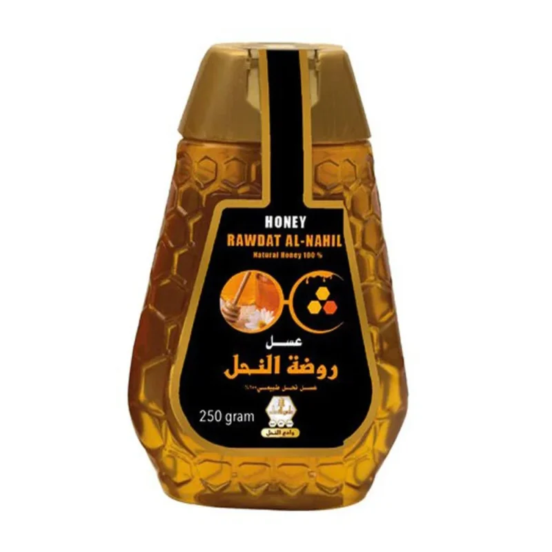 وادي النحل - عسل روضة النحل 250 جرام 🍯✨