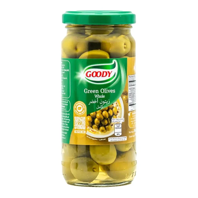 Goody - Whole Green Olives 240g 🫒🌿