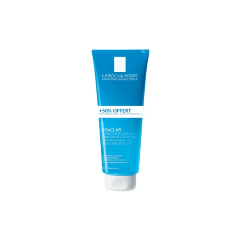 🧼 لا روش بوزيه – جل رغوي مطهر للبشرة الدهنية والحساسة – 300 مل  La Roche‑Posay Effaclar Purifying Foaming Gel – 300 ml