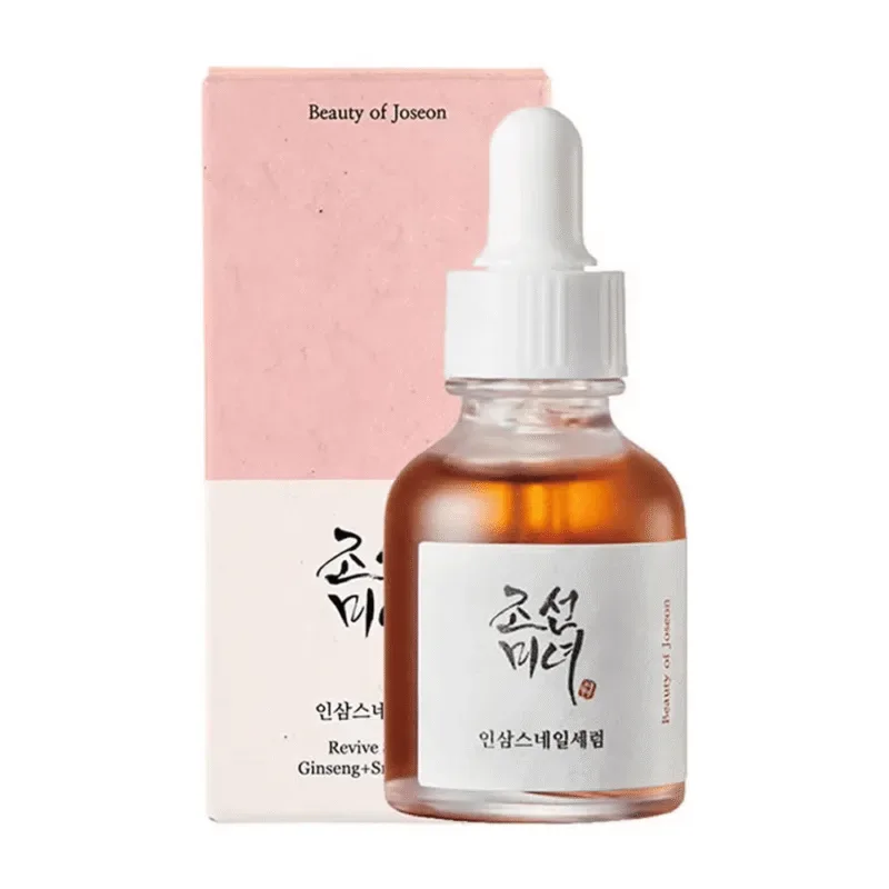 🧴 سيروم تجديد البشرة بخلاصة الجينسنغ والحلزون – 30 مل  Beauty of Joseon Revive Serum – Ginseng + Snail Mucin – 30ml