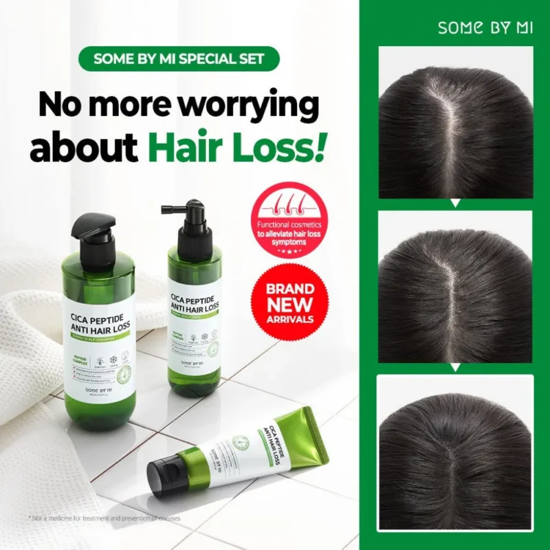 🧴 بخاخ تونك سيكا ببتيد لعلاج تساقط الشعر – 150 مل  Some By Mi – Cica Peptide Anti Hair Loss Tonic – 150ml - Image 2