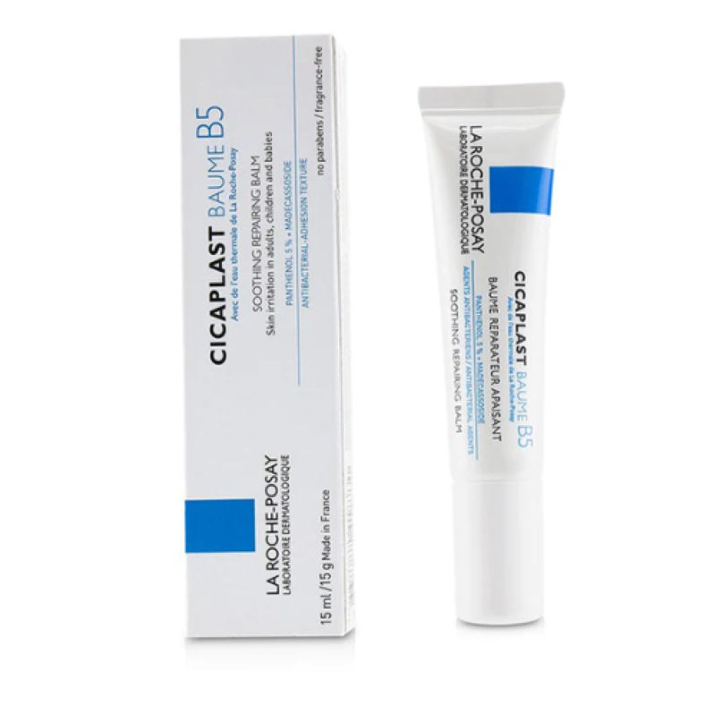🧴 لاروش بوزيه – سيكابلاست بوم B5+ – 15 مل  La Roche-Posay Cicaplast Baume B5+ – 15ml