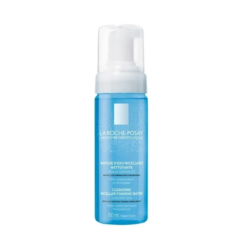 🧴 غسول رغوي ميسيلار فيزيولوجي من لاروش بوزيه – 150 مل  La Roche-Posay Physiological Micellar Foaming Water – 150ml