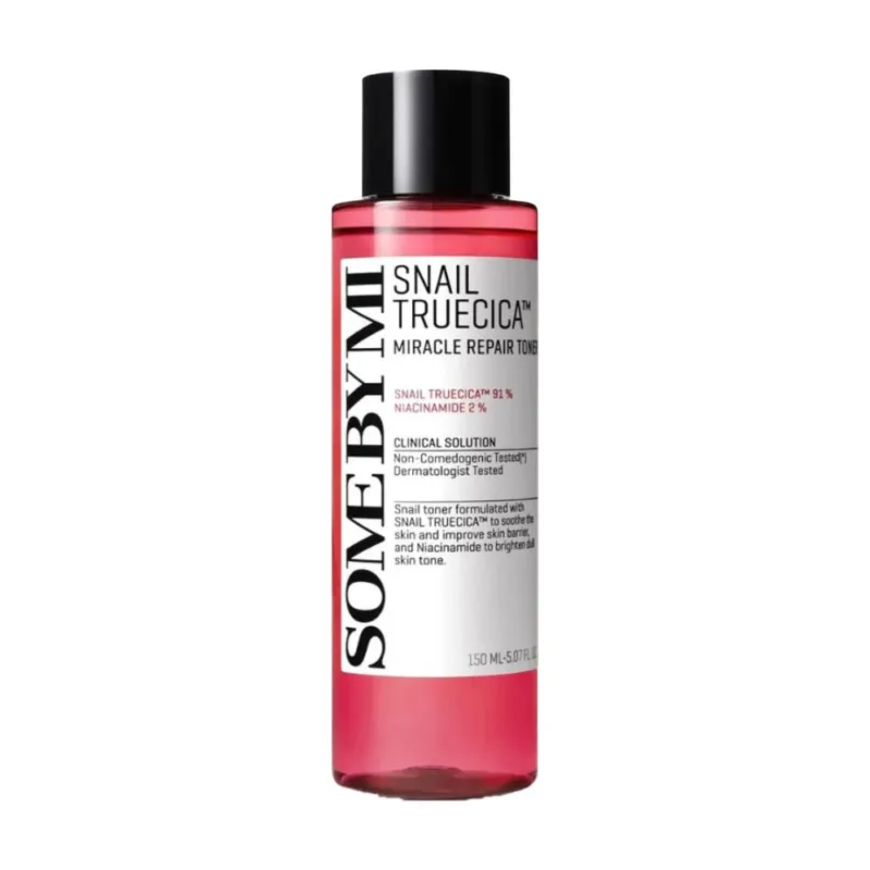 🧴 تونر إصلاح البشرة سنيلتروسيكا ميراكل – 150 مل  Some By Mi Snail Truecica Miracle Repair Toner – 150ml