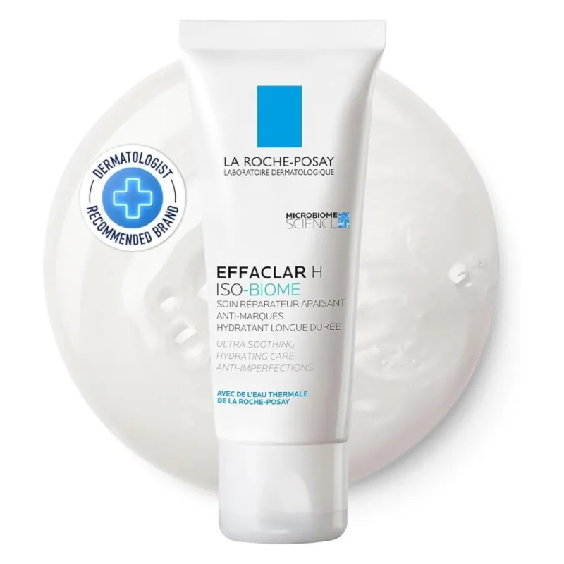 🧴 كريم الترطيب إيفاكلار إتش إيزوبيوم – 40 مل  La Roche-Posay Effaclar H Iso-Biome Moisturizer – 40ml