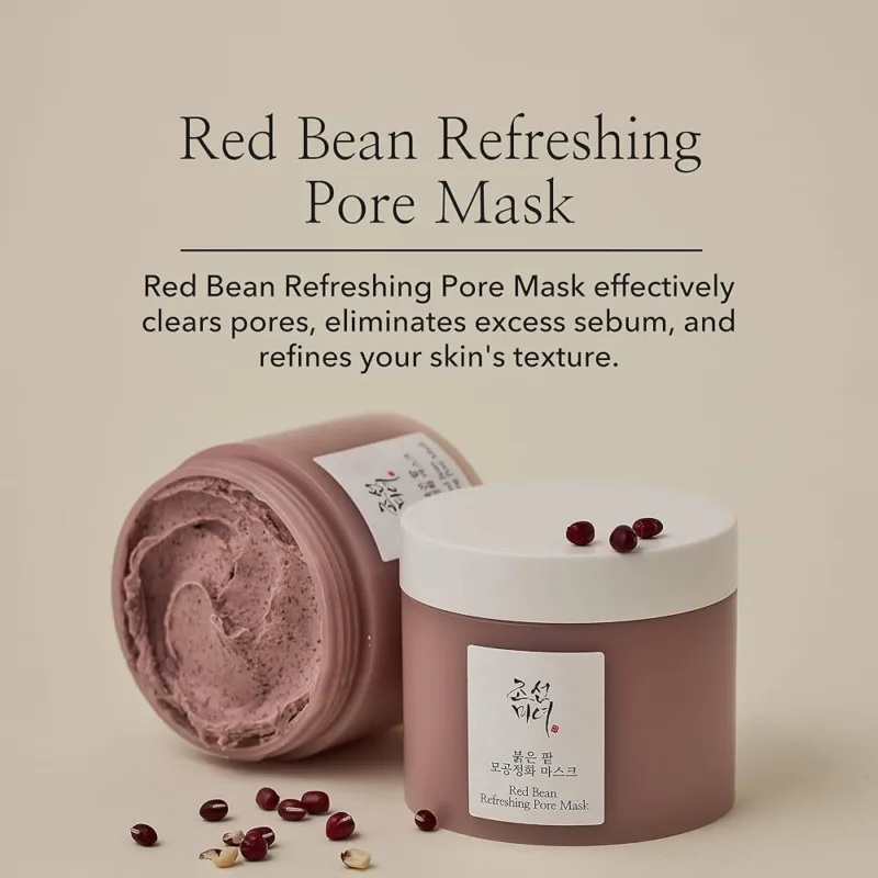 ⁦ماسك منعش للمسام بخلاصة الفاصوليا الحمراء من بيوتي أوف جوسون – 140 مل  Beauty of Joseon Red Bean Refreshing Pore Mask – 140ml⁩ - الصورة ⁦3⁩