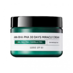 🧴 سوم باي مي – كريم المعجزة الثلاثي AHA/BHA/PHA – 60 جم Some By Mi AHA BHA PHA 30 Days Miracle Cream – 60g