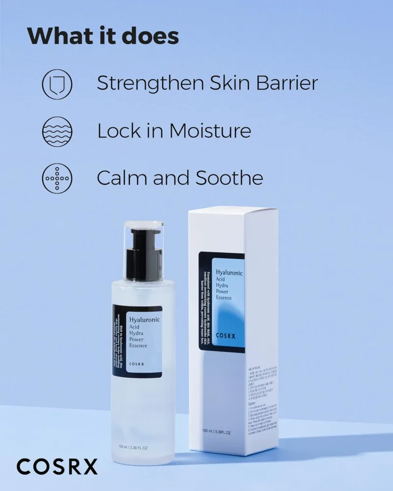 ⁦🧴 اسنس حمض الهيالورونيك من كوسركس – 100 مل  COSRX Hyaluronic Acid Hydra Power Essence – 100ml⁩ - الصورة ⁦2⁩