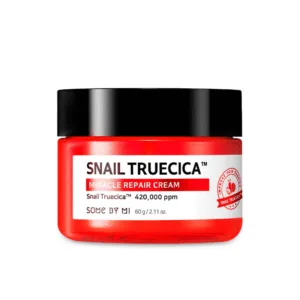 🧴 كريم سنايل تروسيكا ميراكل لإصلاح البشرة – 60 غ  Some By Mi Snail Truecica Miracle Repair Cream – 60g
