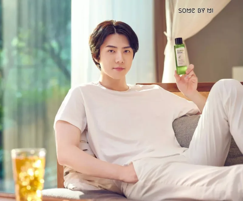 تونر سوبر ماتشا لشد وتنقية المسام – 150 مل  Some By Mi Super Matcha Pore Tightening Toner – 150ml - Image 2
