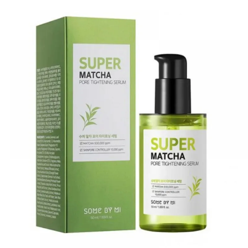 🧴 سيروم سوبر ماتشا لشد المسام وتقليل إفراز الدهون – 30 مل  Some By Mi Super Matcha Pore Tightening Serum – 30ml