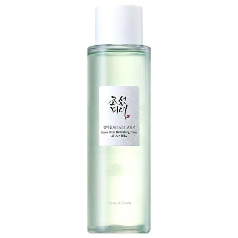 🧴 بيوتي أوف جوسون تونر البرقوق الأخضر المنعش – 150 مل  Beauty of Joseon Green Plum Refreshing Toner – AHA + BHA – 150ml