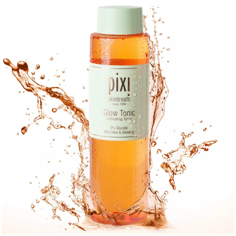 🧴 تونر الوجه جلو من بيكسي – 250 مل Pixi Glow Tonic Exfoliating Toner – 250ml