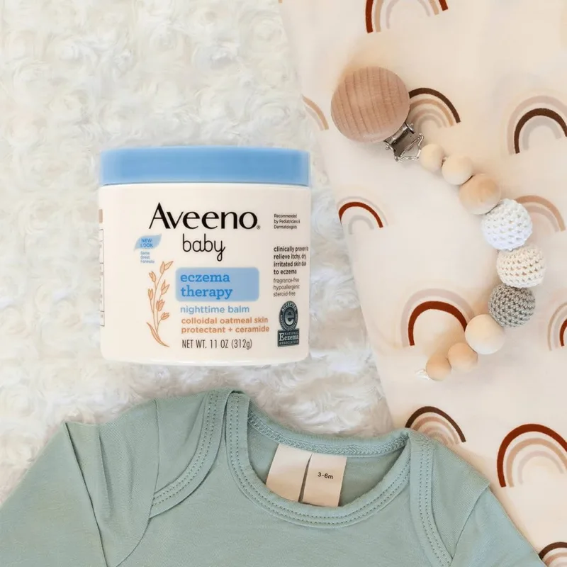 🧴 أفينو – بلسم علاج الإكزيما وتخفيف الحكة – 156 جم  Aveeno Eczema Relief Moisturizing Balm – 156g - Image 2