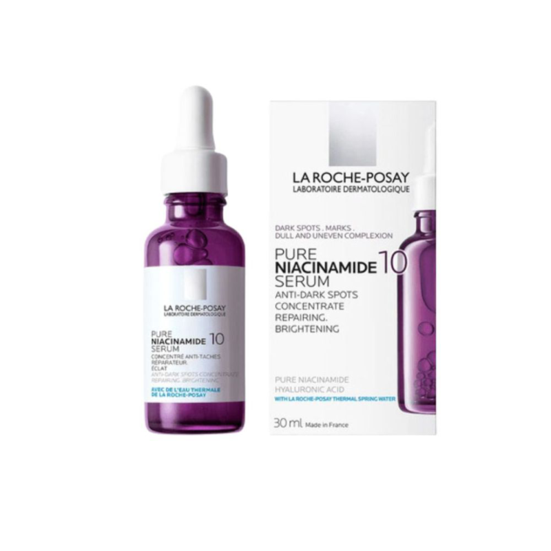🧴 لاروش بوزيه – سيروم نياسيناميد 10٪ للبقع الداكنة – 30 مل  La Roche-Posay Pure Niacinamide 10 Serum – 30ml