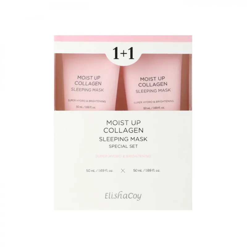 ماسك النوم مويست أب بالكولاجين – 50 مل × 2 Moist Up Collagen Sleeping Mask – 50ml (Pack of 2)